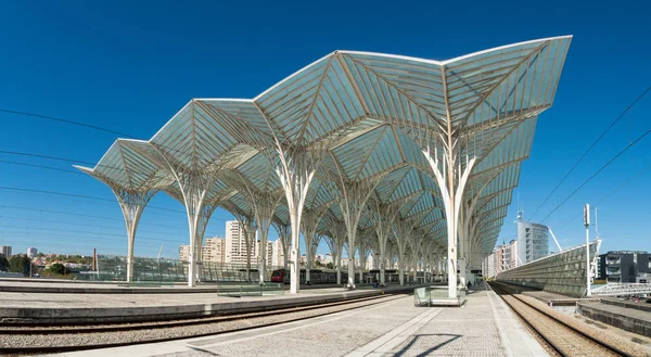 Estación Gare do Oriente (Lisboa Oriente), Lisboa, Portugal —  Fotos de Stock