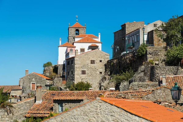 Vista Del Paisaje Urbano Del Pueblo Monsanto Portugal Vista Una —  Fotos de Stock