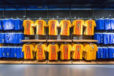  FC Barcelona resmi Megastore Camp Nou Studium, İspanya