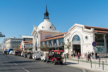 Mercado Da Ribeira, en popüler gıda L spot sokak görünümü