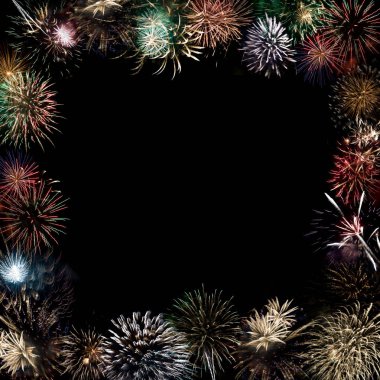 Güzel havai fişek patlayabilir