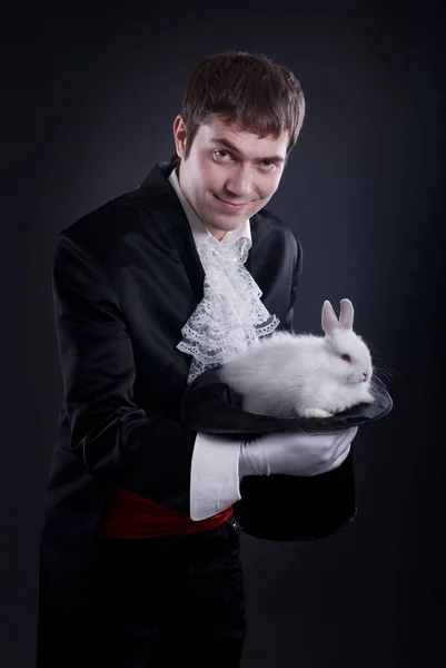 Man dressed as a magician — Stock Photo, Image