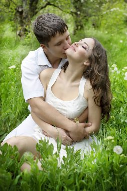 Birbirine aşık çift