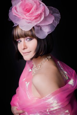  şirin bir kız portresi stüdyo