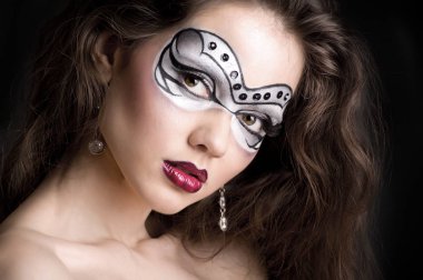  şirin bir kız portresi stüdyo