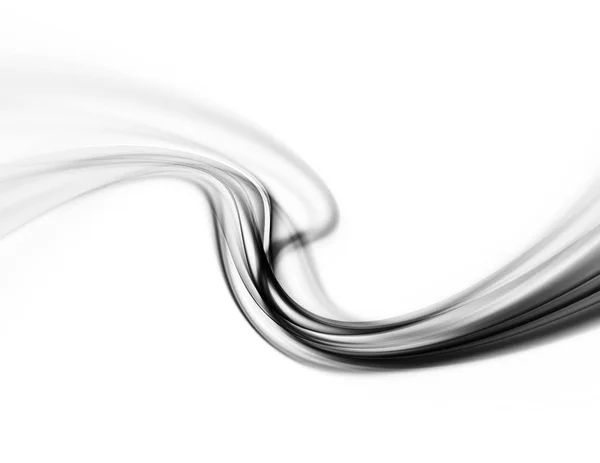 Fondo ondulado humo abstracto — Foto de Stock