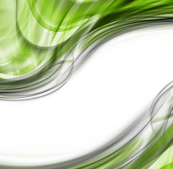 Abstract Green Background. Abstraction Modern Waved — Stock Photo, Image