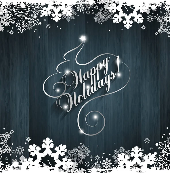 Happy Holiday jul och nyår — Stockfoto