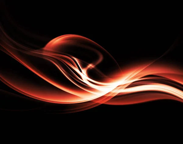 抽象的火橙色烟雾背景 — 图库照片