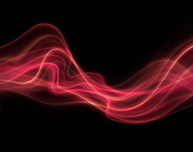 Soyut dalgalar ile modern futuristik arka plan