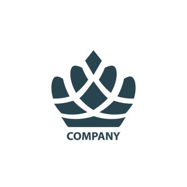 Şirket için geometrik logo tasarım