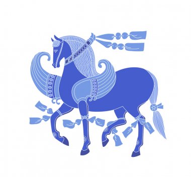 Pegasus ornated şeritler