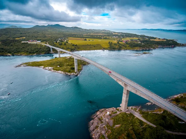 Kąpielisko wirowe Saltstraumen, Nordland, Norwegia — Zdjęcie stockowe