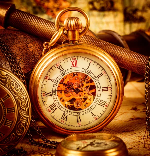 Vintage pocket watch — Stock Photo, Image