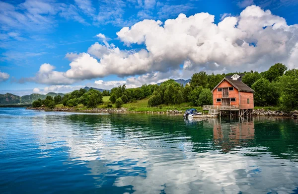 Güzel doğa Norveç. — Stok fotoğraf