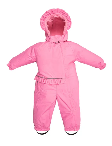 Dzieci snowsuit upadku — Zdjęcie stockowe