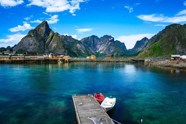 Lofoten είναι ένα αρχιπέλαγος της κομητείας της Nordland, Νορβηγία — Φωτογραφία Αρχείου