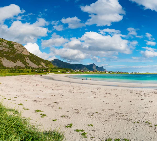Beach Lofoten archipelago islands beach — Stock Photo, Image