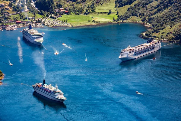 Geiranger fjord, Norway. — Stock Photo, Image