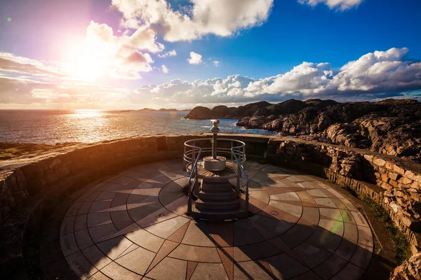 Phare de Lindesnes Fyr, Belle nature Norvège — Photo