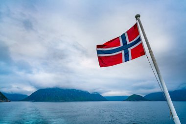 Картина, постер, плакат, фотообои "флаг норвегии
", артикул 140735698