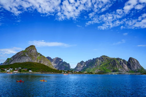 Islas del archipiélago de Lofoten Noruega — Foto de Stock