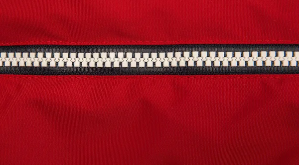 Close up zipper — Stock Photo, Image