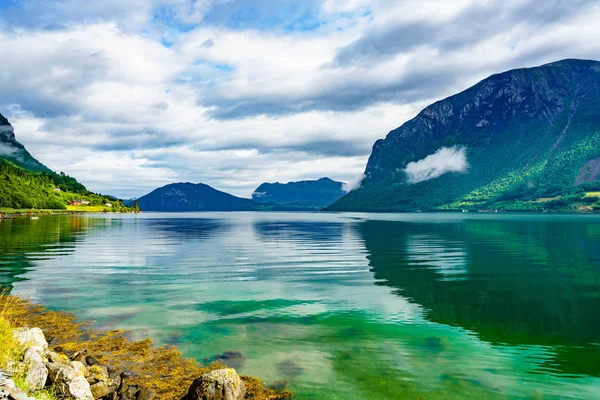 Piękna przyroda Norwegii. — Zdjęcie stockowe