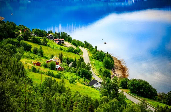 Hermosa naturaleza Noruega . —  Fotos de Stock