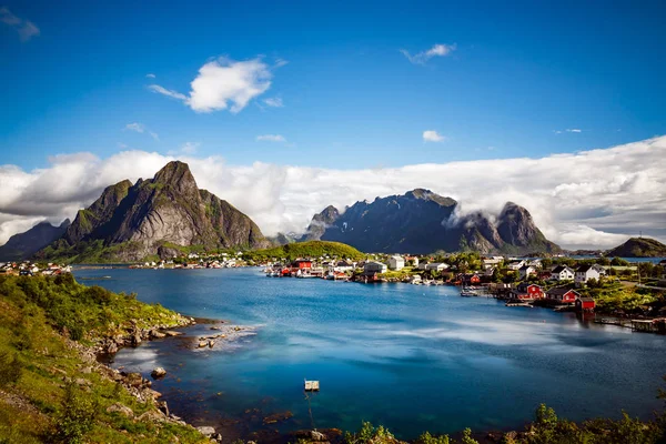 Прибуття архіпелаг острови Норвегії — стокове фото