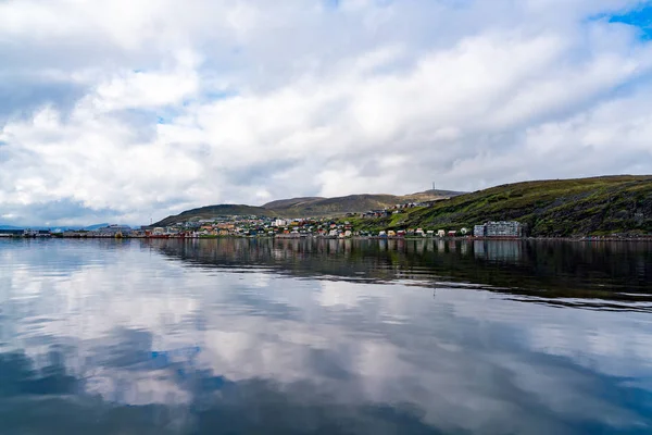 Hammerfest City, Finnmark, Norway — 图库照片