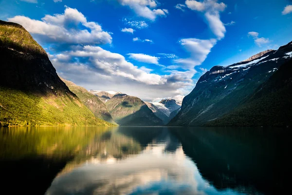 Lovatnet lac Belle nature Norvège . — Photo