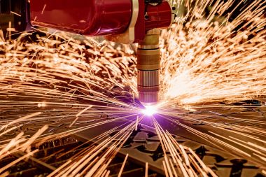 CNC lazer plazma kesimi metal, modern endüstriyel teknoloji.