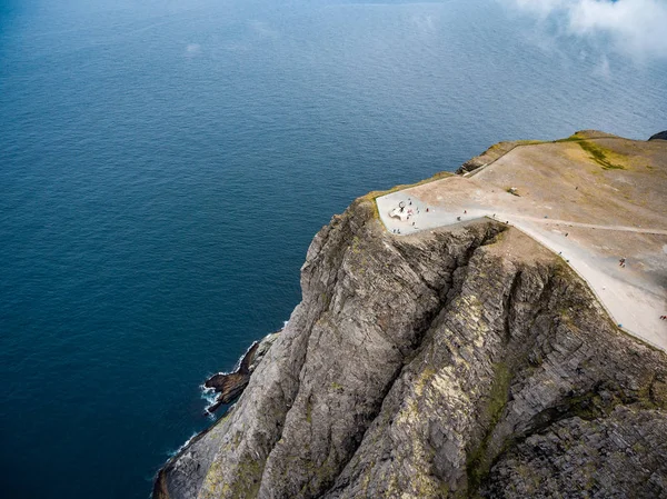 Cape Nord (Nordkapp) photographie aérienne , — Photo