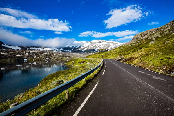 Norvégia közúti — Stock Fotó