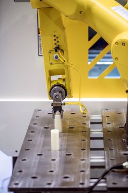 Robotik Kol modern endüstriyel teknoloji.