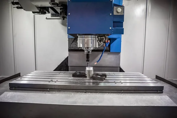 Metalworking CNC milling machine. — Stock Photo, Image