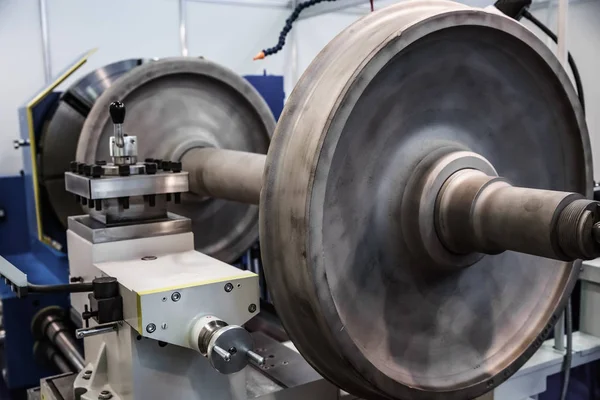 Máquina de trituração CNC para metalurgia . — Fotografia de Stock