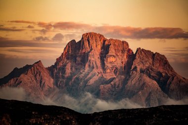 National Nature Park Tre Cime In the Dolomites Alps. Beautiful n clipart