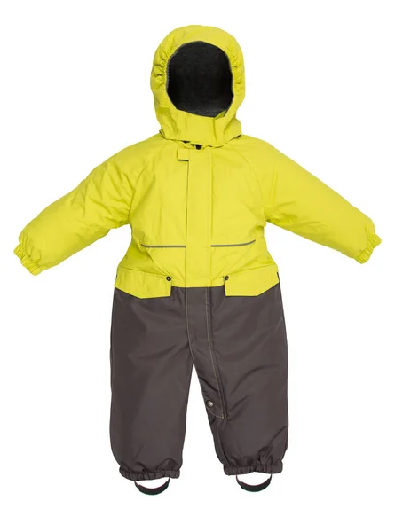 Barn snowsuit falla — Stockfoto