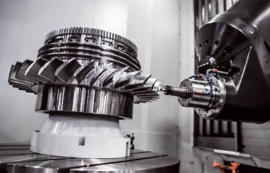 Metal işleme Cnc freze makinesi.