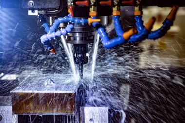 Metal işleme Cnc freze makinesi.