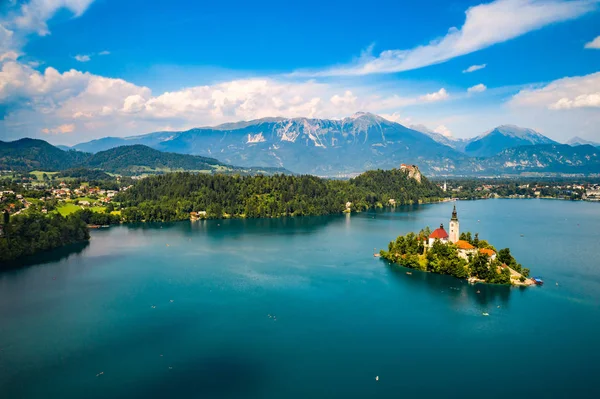 Slovenia - resort Lake Bled. — Stock Photo, Image