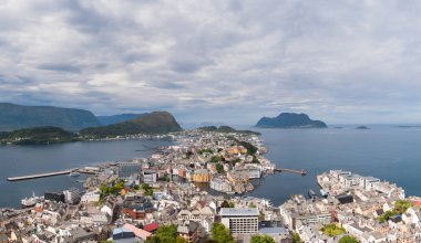 Aksla, Norveç 'in Alesund şehrinde