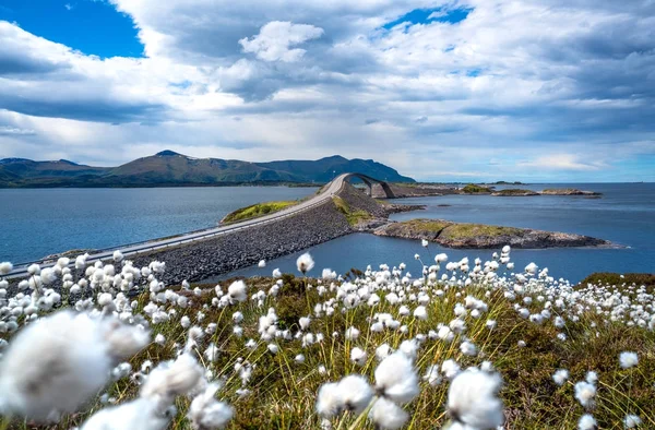 Atlantic Ocean Road Norway — Stock Photo, Image