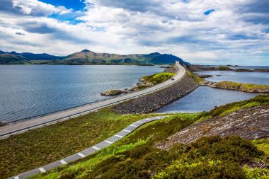 Atlantic Ocean Road Norveç