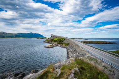 Atlantic Ocean Road Norveç