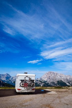 Aile tatil seyahat, kamyonet ve karavan Vr tatil gezisi