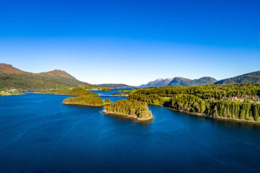 Güzel doğa Norveç.