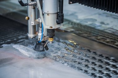 CNC su jeti kesim Makinası